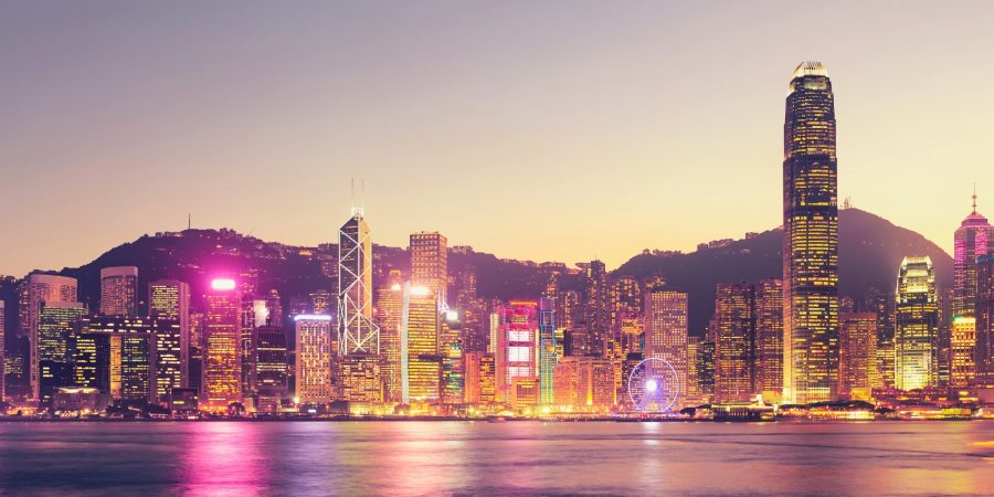 stopover in Hong Kong.